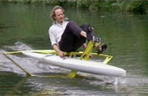 scafou human powered hydrofoil pedal boat pedal powered kayak boat design