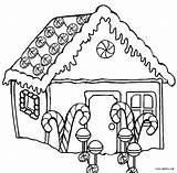 Coloring Gingerbread House Pages Houses Printable Hansel Gretel Kids Whoville Colouring Color Monster Haunted Castle Christmas Mansion Sheets Disney Colour sketch template