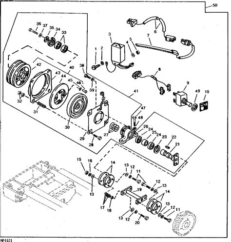 qa john deere  tractor wiring diagram seat pto