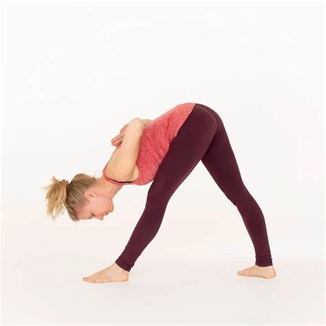 Intense Side Stretch Pose Ekhart Yoga