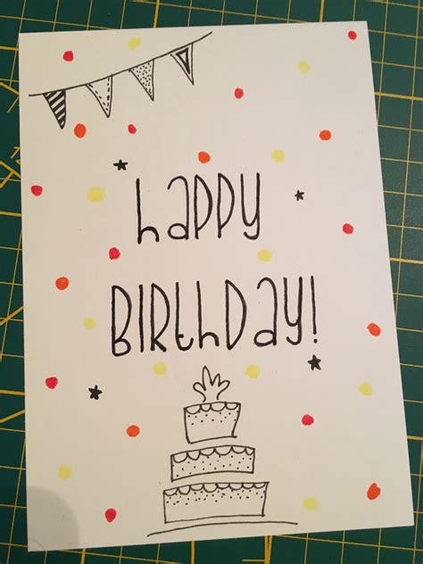 Homemade Birthday Cards Diy Birthday Ts Homemade Cards Happy