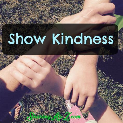 show kindness sharing