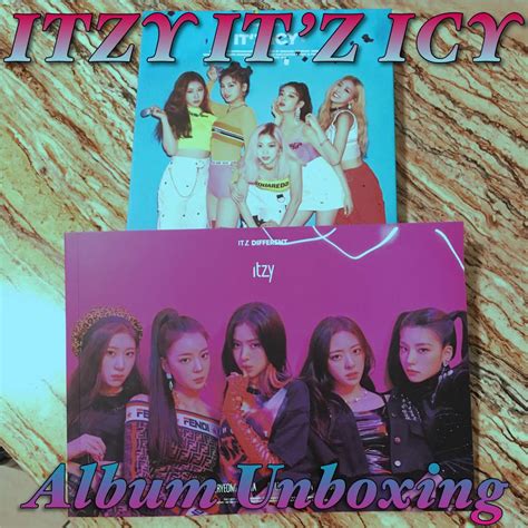 itz icy album unboxing itzy amino