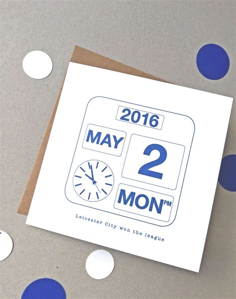 personalised calendar date card personalised calendar calendar date