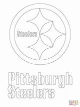 Steelers Pittsburgh Coloring Logo Pages Printable Football Nfl Drawing Patriots England Helmet Batman Sport Getdrawings Color Stencil Colorings Print Steeler sketch template