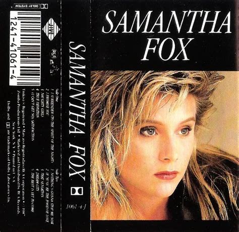 Samantha Fox Samantha Fox Cassette Vintage Eur 7 66 Picclick Fr