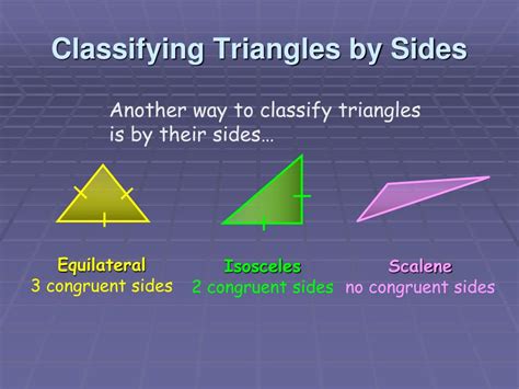 Ppt 4 1 Classifying Triangles Powerpoint Presentation