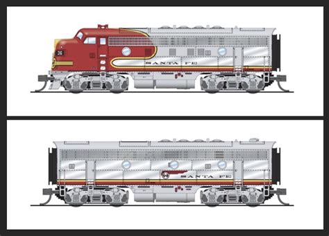 n scale broadway limited 7720 locomotive diesel emd f3