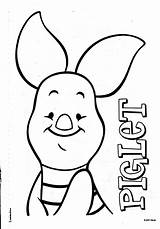 Pooh Piglet Winnie Kleurplaat Makkelijk Kleurplaten Tigger Pig Knorretje Sweety Prinsessen Prinses Kleurboek Omnilabo Downloaden Piglets Coloringhome sketch template
