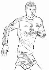 Kroos Toni Dybala Ronaldo Kolorowanka Cristiano Pintar Lewandowski Ausmalbild Supercoloring Malowanki Disegnare sketch template