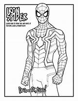 Spiderman Avengers Infinity Dibujos Drawittoo Araña sketch template