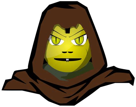 hooded cartoon character   svg   vector