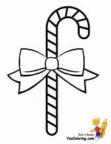 Coloring Christmas Candy Cane Pages Printable Kids Canes Tree Drawing Ornaments Decorations Food Ornament Color Line Stuff Sheet Getdrawings Easy sketch template
