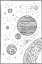 Jupiter Planets Planetas Pianeti Planeta Planeten Asteroides Ausmalbild Planete Pintarcolorear Planetes sketch template