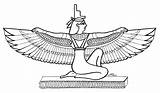Egyptian Gods Mythology Goddesses sketch template