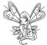 Winx Roxy Printablecolouringpages sketch template