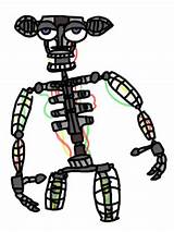 Fnaf Endoskeleton Drawing Deviantart Colouring Pages Search Again Bar Case Looking Don Print Use Find Top sketch template