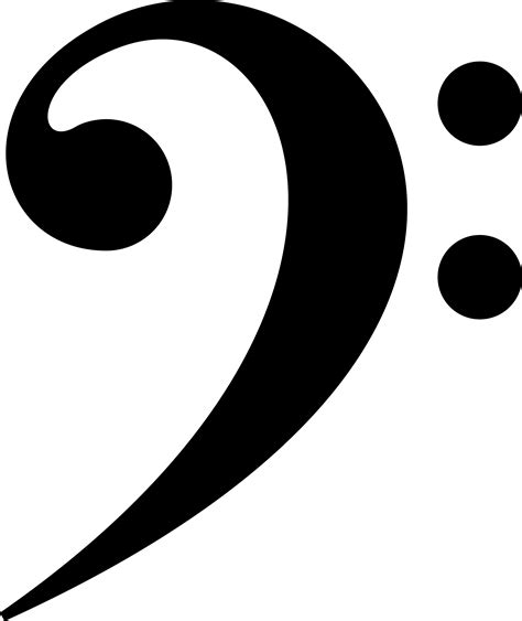 pictures  bass clef clipart