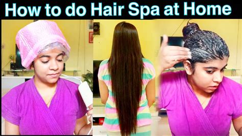 hair spa  home hindi salon style hair spa  home