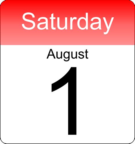 clipart day calendar image