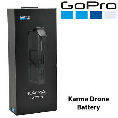 gopro karma drone battery aqbty  original authentic brand  ebay
