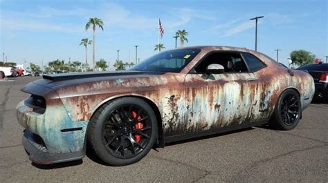 automotive rewind  wildest rust wrapped cars