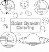 Coloring Pages Space Solar System Planets Kids Printable Color Planet Cover Astronomy Enchantedlearning Sun Moon Subjects Colouring Activities Sheets School sketch template