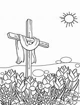 Kreuz Ausmalbilder Sheets Malvorlagen Cool2bkids Crucifixion sketch template