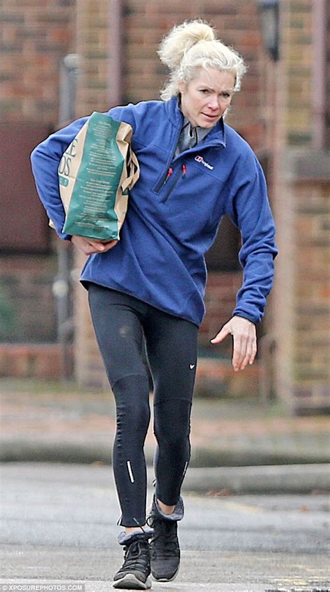 nell mcandrew reveals her athletic form in fitted running wear daily