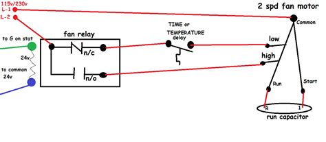 wire condenser fan motor wiring diagram cadicians blog
