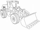 Bulldozer Excavator Getdrawings Bobcat sketch template
