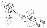 Parts Model Thermador Range Searspartsdirect sketch template
