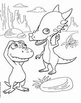 Coloring Train Dinosaur Pages Printable Dino Getcolorings Getdrawings Dinokids sketch template