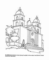 Missions Serra Junipero sketch template