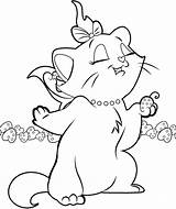 Coloring Marie Pages Aristocats Printable Disney Cat Colouring Color Aristocat Other Comments Getdrawings Getcolorings Print sketch template