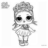 Lol Coloring Pages Doll Surprise Coconut Dolls Qt Mermaid Printable Drawing Bettercoloring Cherry Series Choose Board sketch template