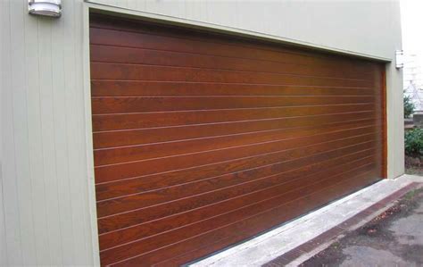 contemporary wooden garage doors ayanahouse