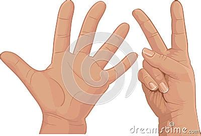 fingers cipher royalty  stock image image
