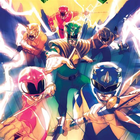 mighty morphin power rangers volume  multiversity comics