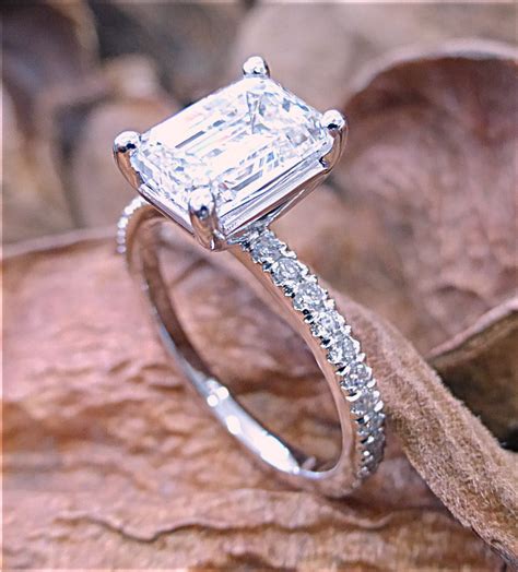 carat emerald cut engagement ring limpid jewelry