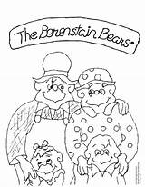 Coloring Berry Bears Sheet Family Sheets Characters Berenstain Bear Cute Kids Grew Doodle These Bernstein Printables sketch template