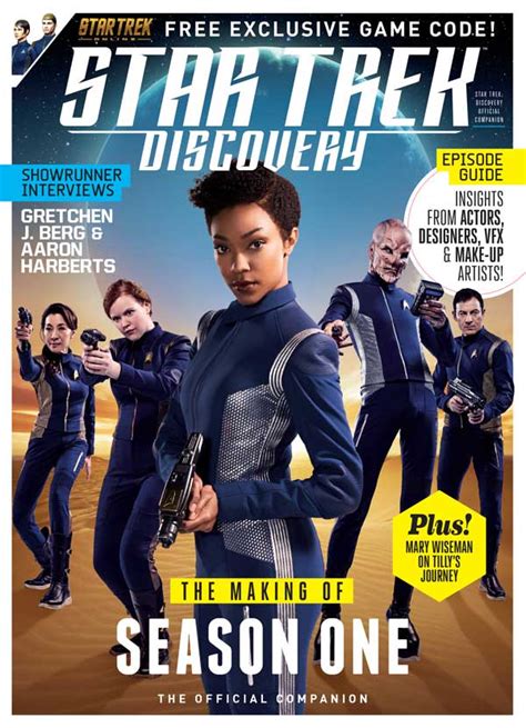 souvenir one shots issue star trek discovery the official companion titan magazines