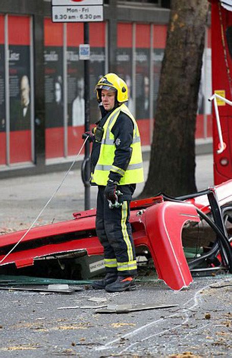 Five People Injured When London Bus Gets Roof Ripped Off By A Tree Others