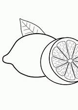 Coloring Pages Fruit Kids Choose Board Printable Lemon Lemons sketch template