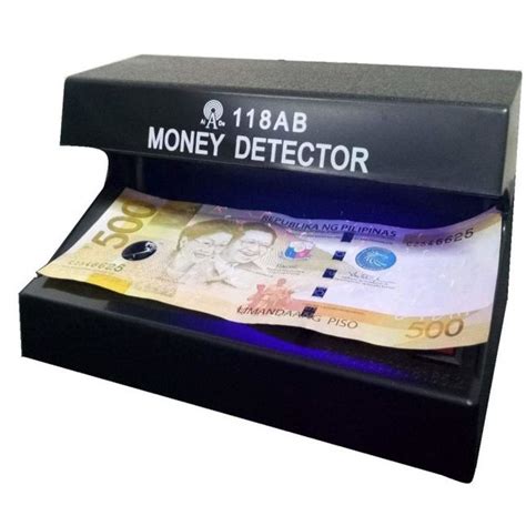 electronic uv light money detector bill currency checker shopee
