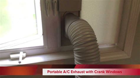 konyadesigns portable air conditioner casement window installation kit