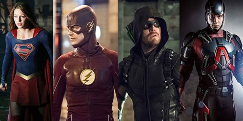 The Flash Arrow Legends Of Tomorrow And Supergirl Get