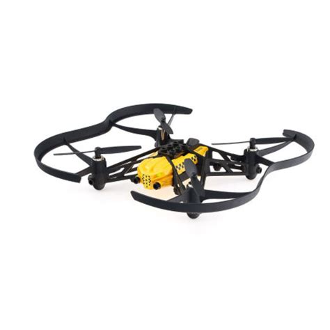 drone parrot airborne cargo travis quadcopter jaune