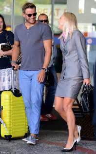 luke jacobz arrives in melbourne for australian grand prix with female pal daily mail online