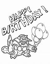 Birthday Coloring Pages Pokemon Happy Clipartbest Clipartmag Clipart sketch template
